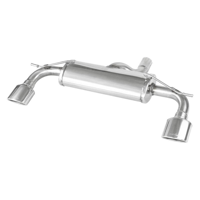 100% Inox Double Sport Exhaust  Mercedes A-Class (W176) 180 CDI 1.4 110hp 2012-2015 1x120x80mm