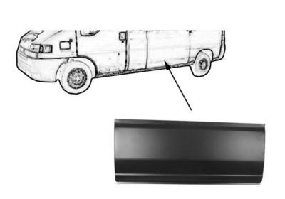zijpaneel, lange wielbsis, links Fiat Ducato, 1994-2002