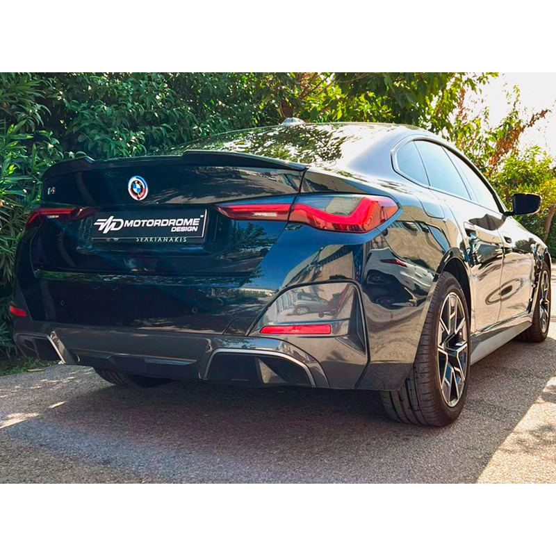 Trunk spoiler lip  BMW i4 G26 Sedan 2021- (PU)