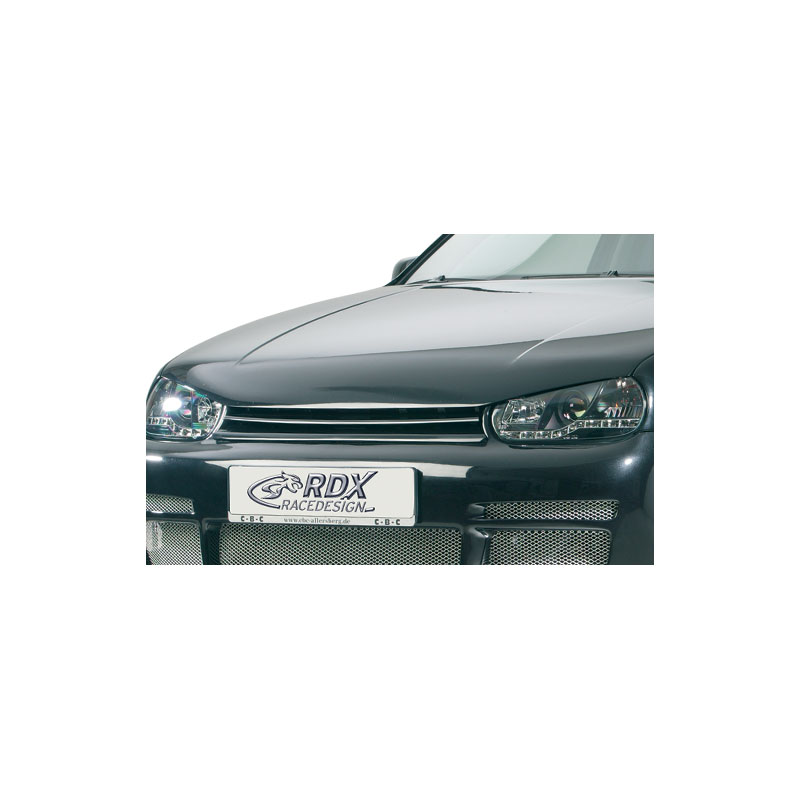 Bonnet extension  Volkswagen Golf IV 1997-2004 + integrated bonnet insert (Metal)
