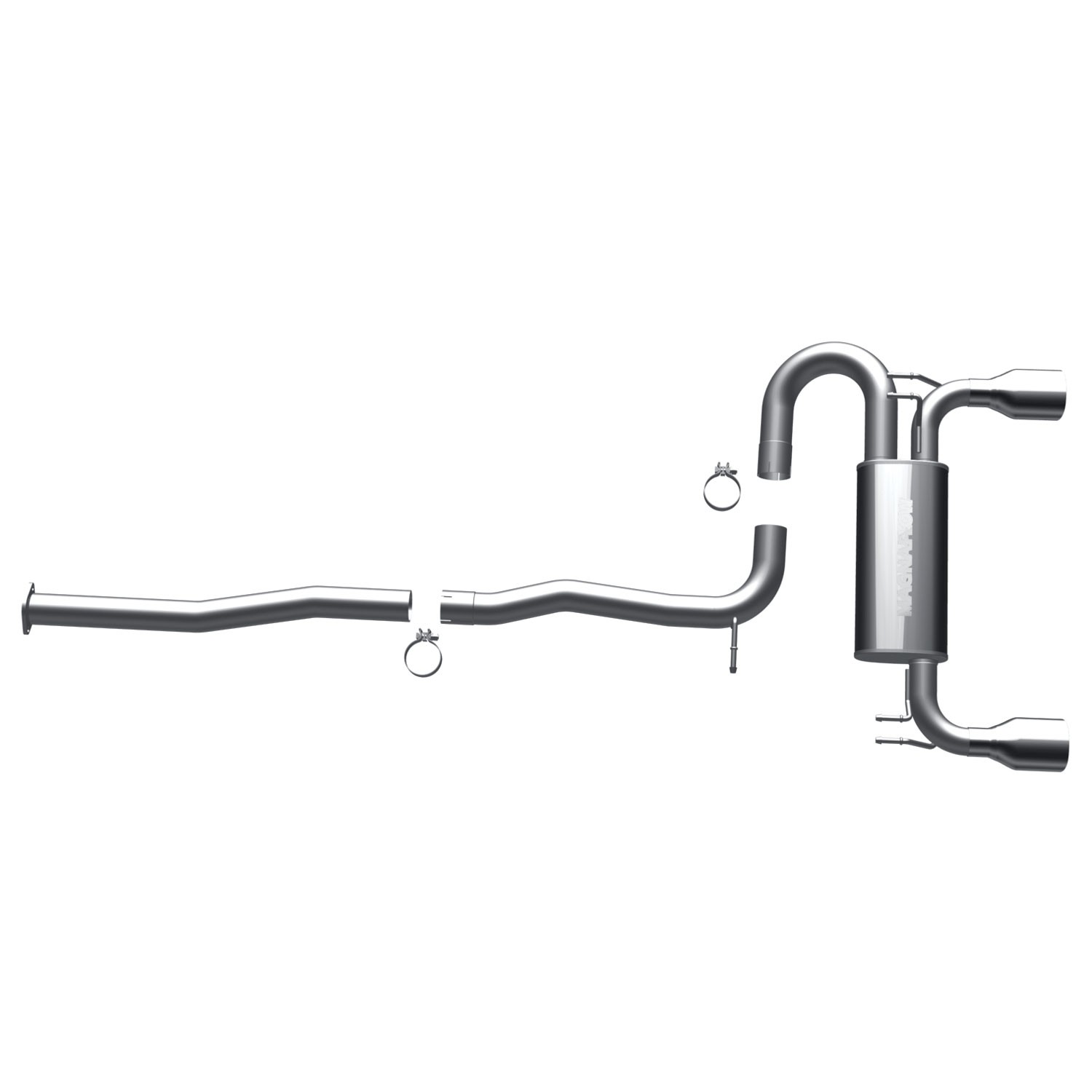 Mitsubishi Cat-Back 09- Mitsu Lancer Ralli 2.0T Magnaflow Cat-Ba