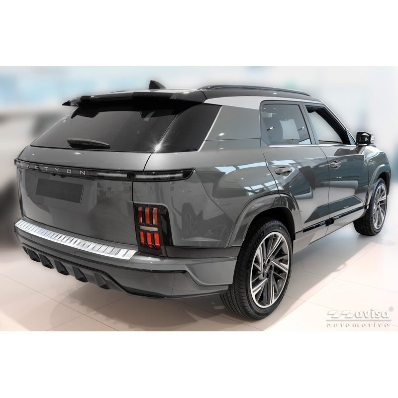 Avisa Stainless Steel Rear Bumper Protector  KGM Actyon 2025- - Silver