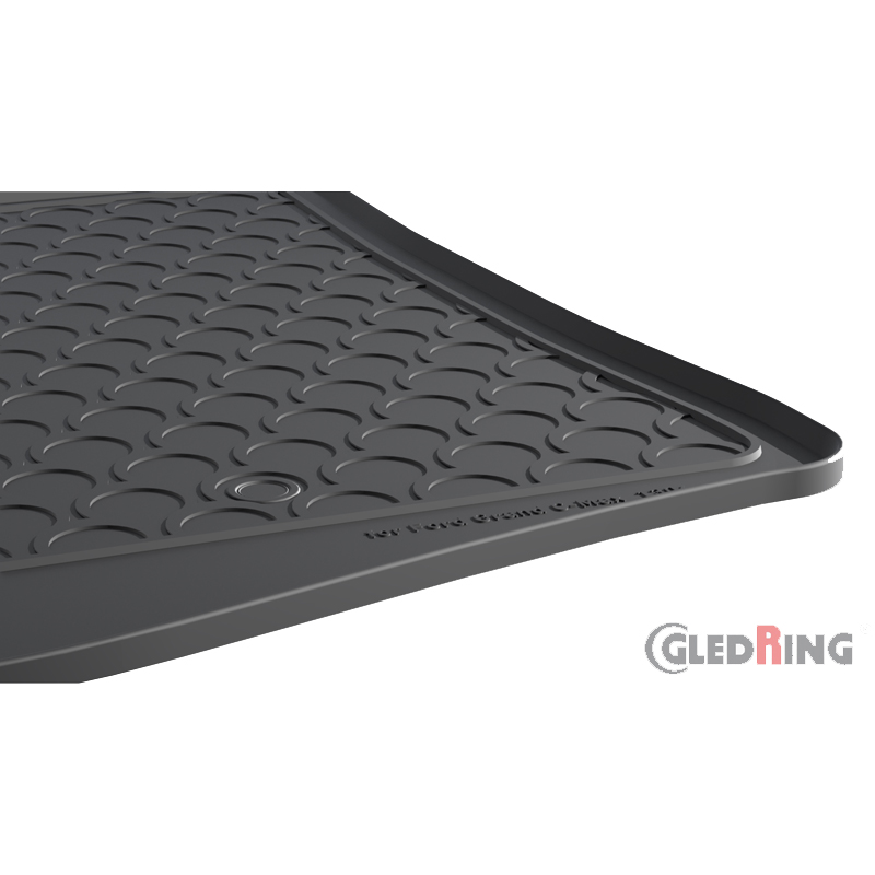 Rubbasol (Rubber) Kofferbakmat  Ford Grand C-Max (5-Personen) 2011- (Hoge laadvloer)