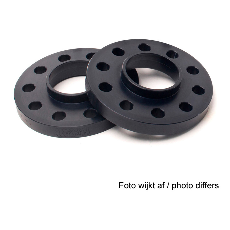 H&R DR-Systeem Spoorverbrederset 20mm per as - Steekmaat 5x112 - Naaf 57,1mm - Version B - Boutmaat M14x1,5 -   Audi/Cupra/Skoda/Volkswagen - Zwart