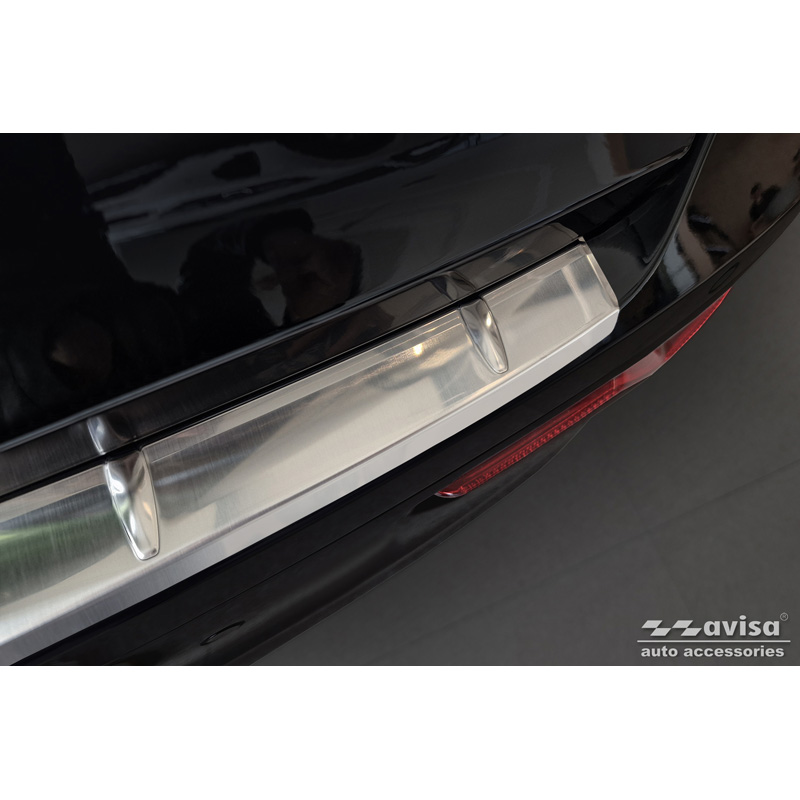 Stainless Steel Rear bumper protector  Kia Niro II Hybrid & Niro II EV (SG2) 2022- 'Ribs'
