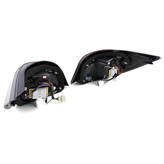 Achterlichten LED BMW E60 03-07 Tube rood/smoke