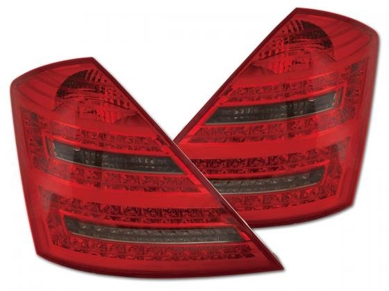 Taillights Mercedes-Benz S-Klasse (221) Bj. 05-09 red/black