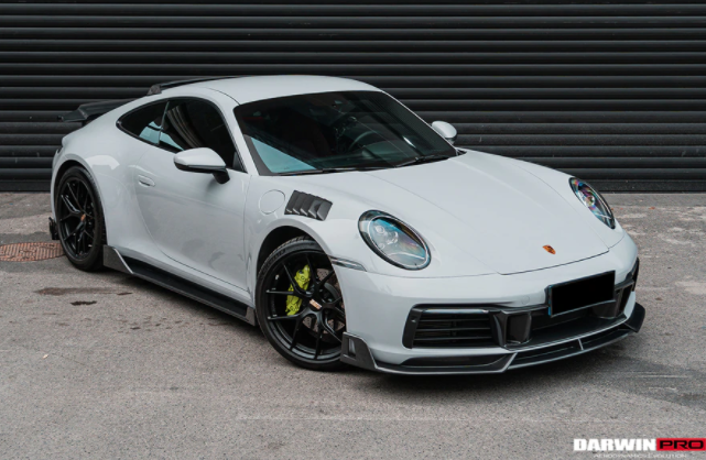 Porsche 911 992 Carrera/Targe S/4/4S BKSS Style Carbon Zijschermen 2019-2021