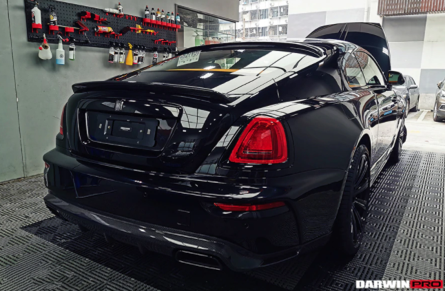 Rolls Royce Wraith BKSS Style Carbon Fiber Spoiler 2016-2020