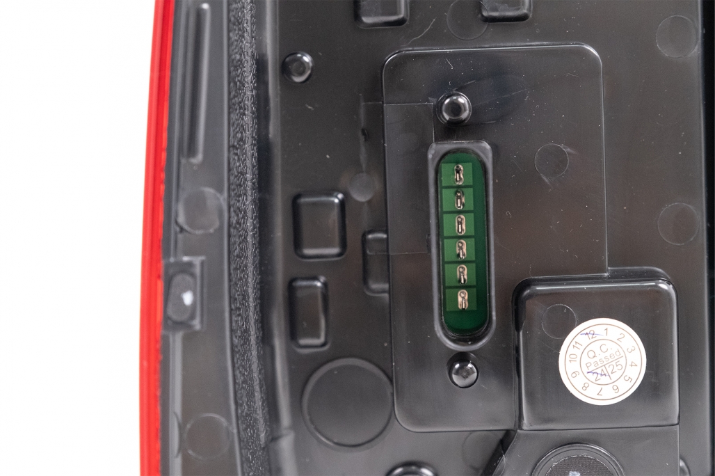 Full LED Taillights Smoke suitable for Mercedes V-Class W447 (2014-2019) Single Rear Door with Dynamic Sequential Turning Lights