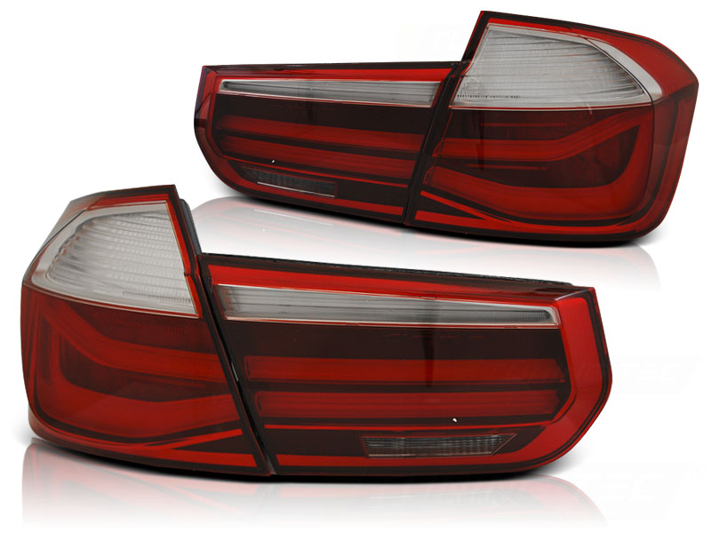 Achterlichten BMW F30 Limousine 2011-2014 LCI Design Rood