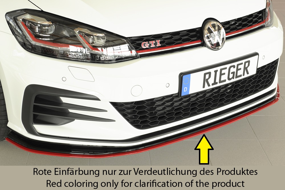 Voorspoiler Volkswagen Golf 7 GTI TCR Rieger