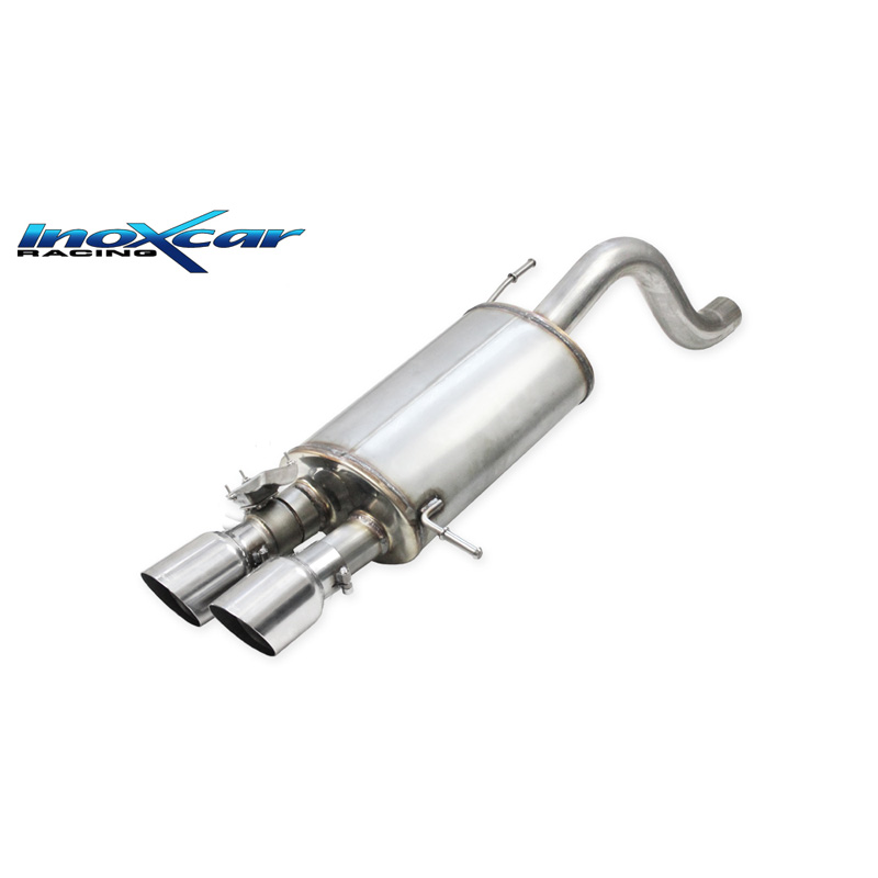 100% Inox Sport Exhaust  Hyundai i20 N 1.6 Turbo (204HP) 2020- 2x90mm Racing