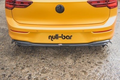 Diffuser Volkswagen Golf 8 Glans Zwart