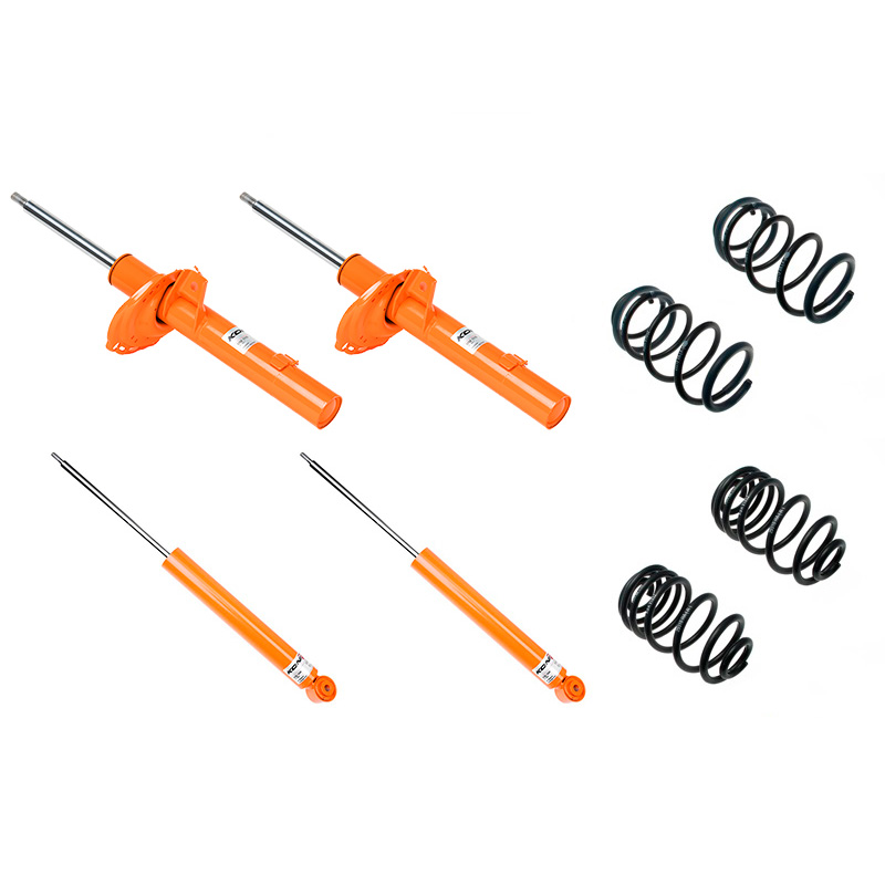 KONI Str.T kit  VW Golf VII Variant - 50 mm veerpoten en multi-link achter - voor-as gewicht v.a. 1011kg (30-45mm) (1120-8406)