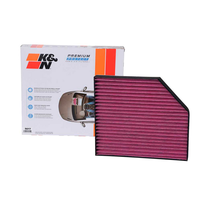K&N Premium Disposable Cabin Air Filter  Audi/Porsche various models (DVF5017)
