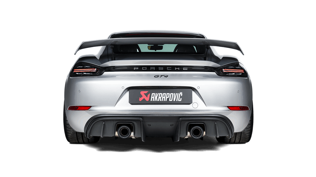 Akrapovic Porsche 718 Cayman Gts/Gt4 With Gpf – Wireless Sound Kit