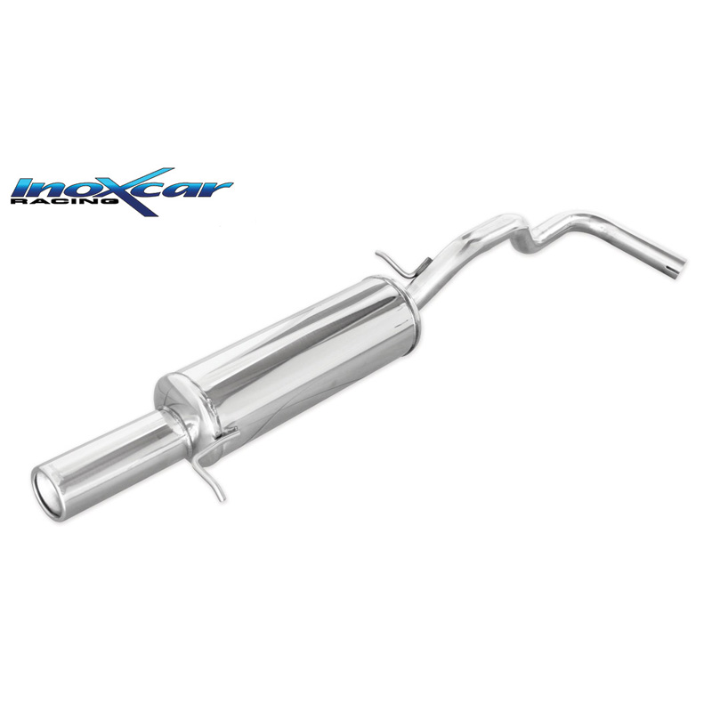 100% Inox Sport Exhaust  Seat Ibiza 6K 1.9 TDI 90hp 1997-2000 1x80mm
