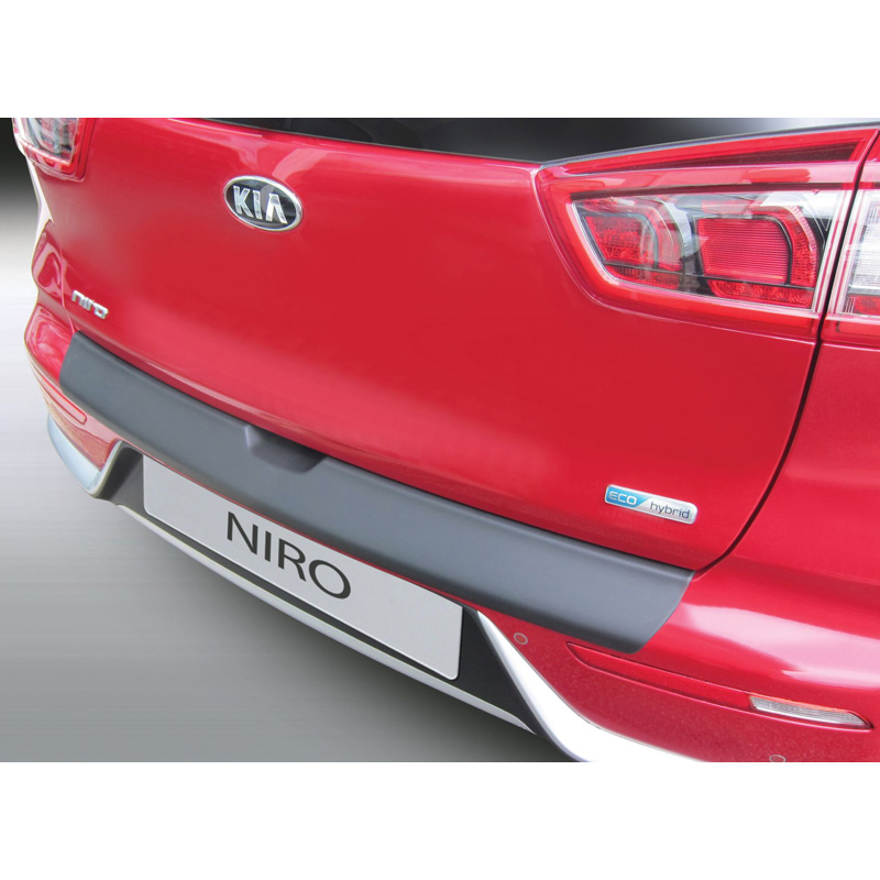 ABS Rear bumper protector  Kia Niro 2016-2019 Black