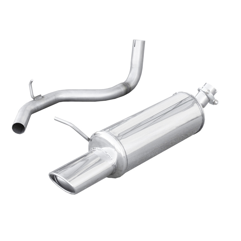 100% Inox Sport Exhaust  Volkswagen Golf IV 1.9 TDi (90HP) 1997- 120x80mm