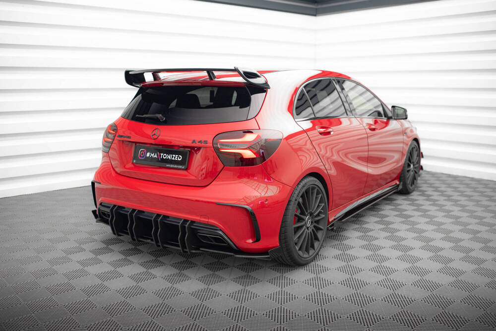 Zijdiffuser met Canards Mercedes A45 AMG W176 FL Maxton Street Pro