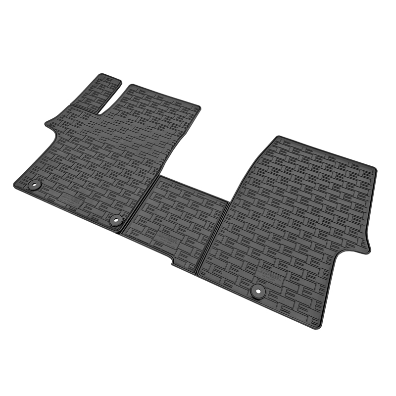 CIKCAR Rubber car mats set  Kia PV5 (EV) 2025- (only front) (3-pieces + fixing system)
