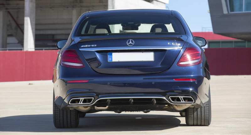 Diffusor Mercedes E-Class W213 AMG Line (2016-..) E63 Design Chroom Edition