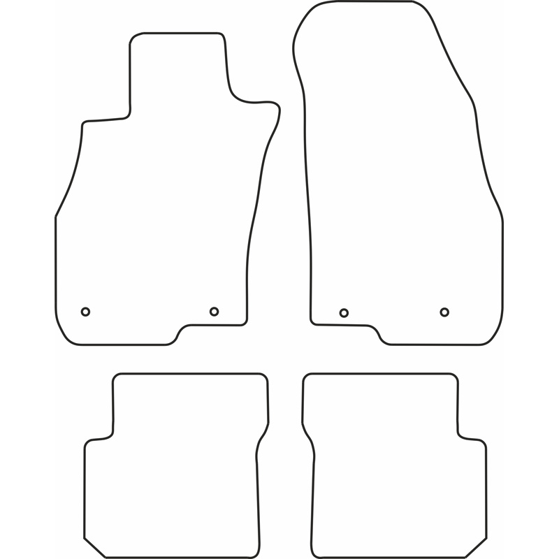 Automatten  Alfa Romeo Mito 2008-2016