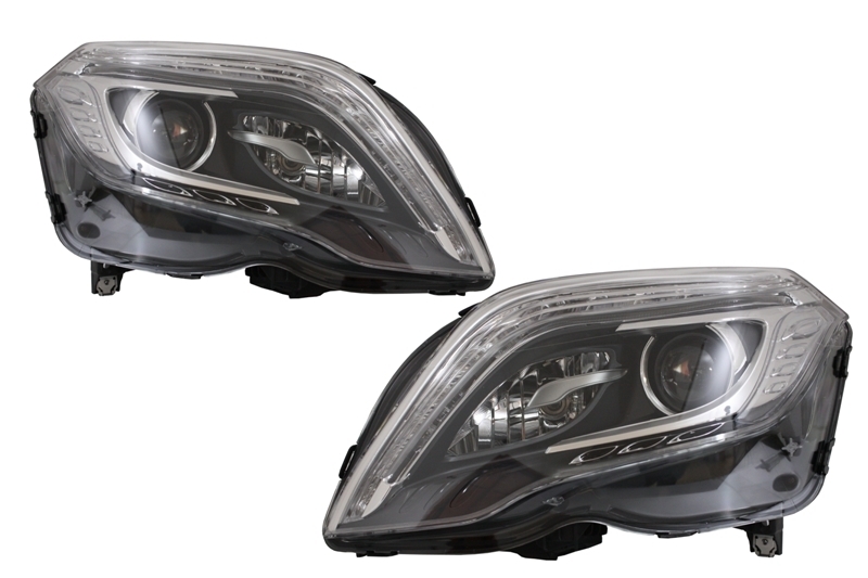 Headlights Mercedes GLK X204 (2013-2015) LED Facelift Design