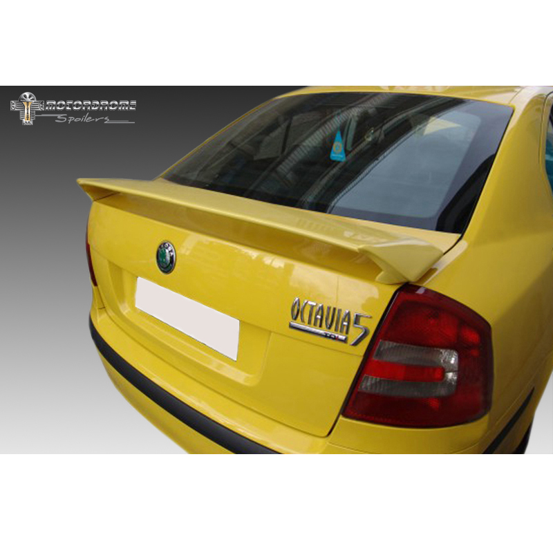 Trunk spoiler  Skoda Octavia II Sedan 2004-2008 'RS-look' & Skoda Rapid (NH3) Sedan 2012- (PU)