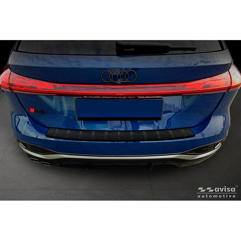 Avisa Stainless Steel Rear Bumper Protector  Audi A5 Avant (B10) 2024- - Matt Black
