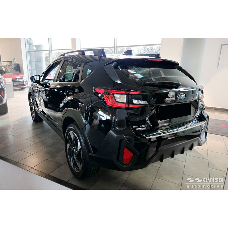 Avisa Stainless Steel Rear bumper protector  Subaru Crosstrek III 2023- 'Ribs'