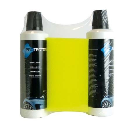 Protecton Wash&shine set met spons