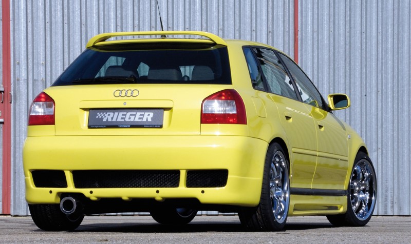 Achterbumper Audi S3 met PDC ABS Rieger