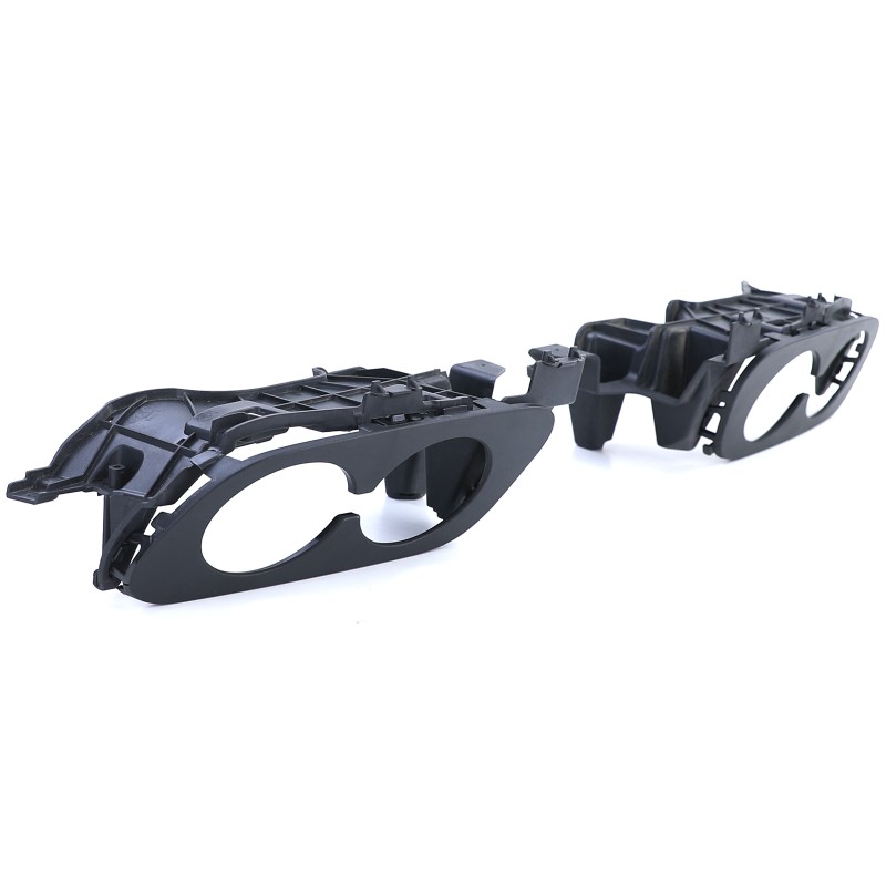 Diffusor Mercedes C205 A205 Coupe / Cabrio 15-19 C43 Design Zwart