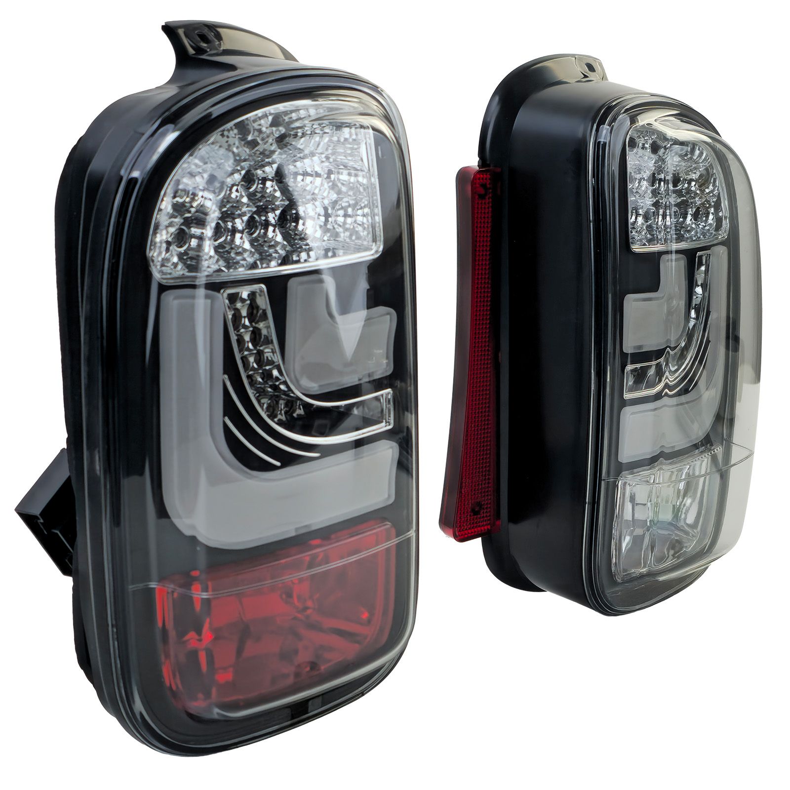 Achterlichten MINI R55 Clubman 10-14 Zwart LED