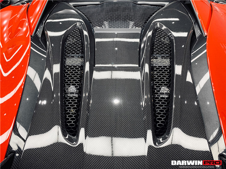 McLaren 540c/570s Coupe Autoclave Carbon Fiber Rear Motorkap 2015-2020