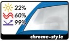 Raamfolie chrome CFC CutLine ThermoTec VarioKIT 0.76x150cm