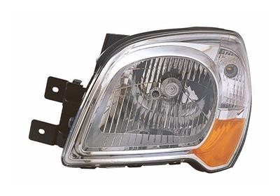 koplamp, H4, oranje knipperlicht, rechts, 03/2008-Kia Sportage,