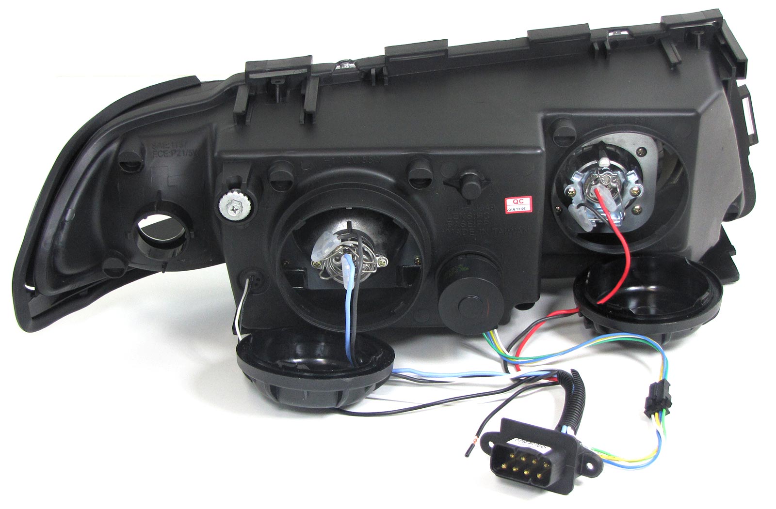Headlights BMW E38 94-01 3D LED Angel Eyes