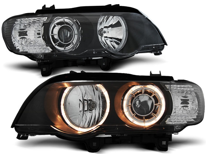 Koplampen BMW X5 E53 Angel Eyes