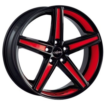 Velgen Oxigin 18 Concave rot foliert 8.5x19 inch 5x108 ET44