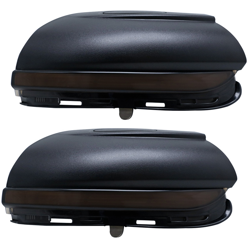 Set LED Zijspiegel-Knipperlichten  Volkswagen Golf VI 2008-2012 & Touran 2010-2015 - Rookgrijs - incl. Dynamic Running Light