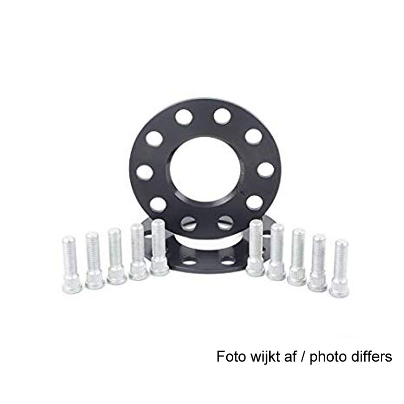 H&R DRS-MZ-System Wheelspacers 15mm 5x114,3 - Hub 71,5mm - Bolt size M14x1,5 -  Ford Explorer 2019- - Black