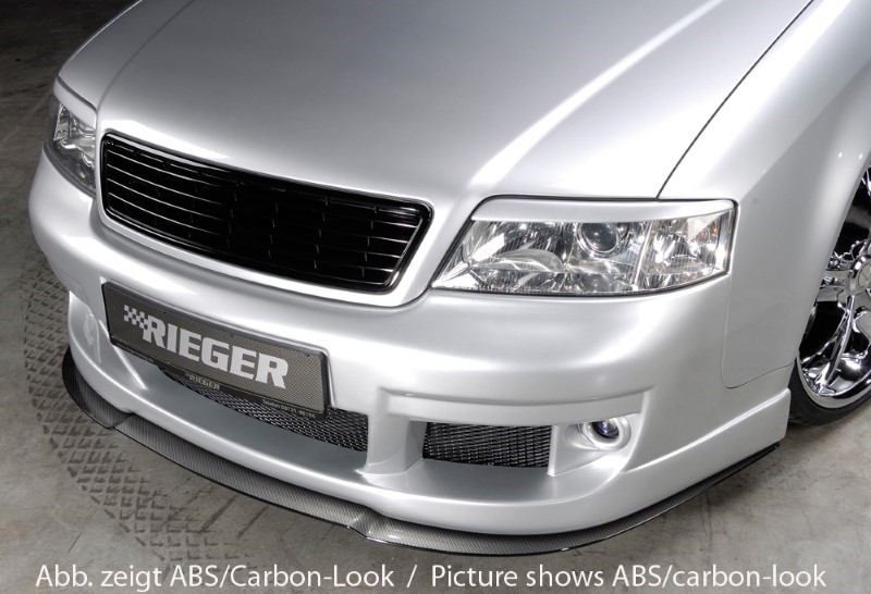 Spoilerzwaard voor Voorbumper Audi A6 4b vanaf model 02 Rieger