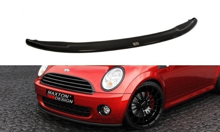 Voorspoiler Mini Cooper Maxton Design glans zwart
