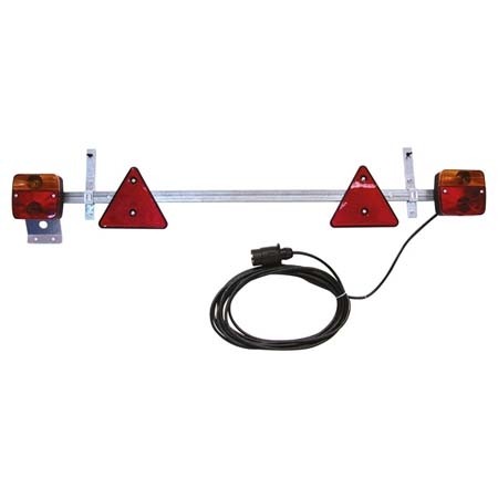 Lichtpaneel uitschuifbaar 12V 7p 7,5m 140/210cm