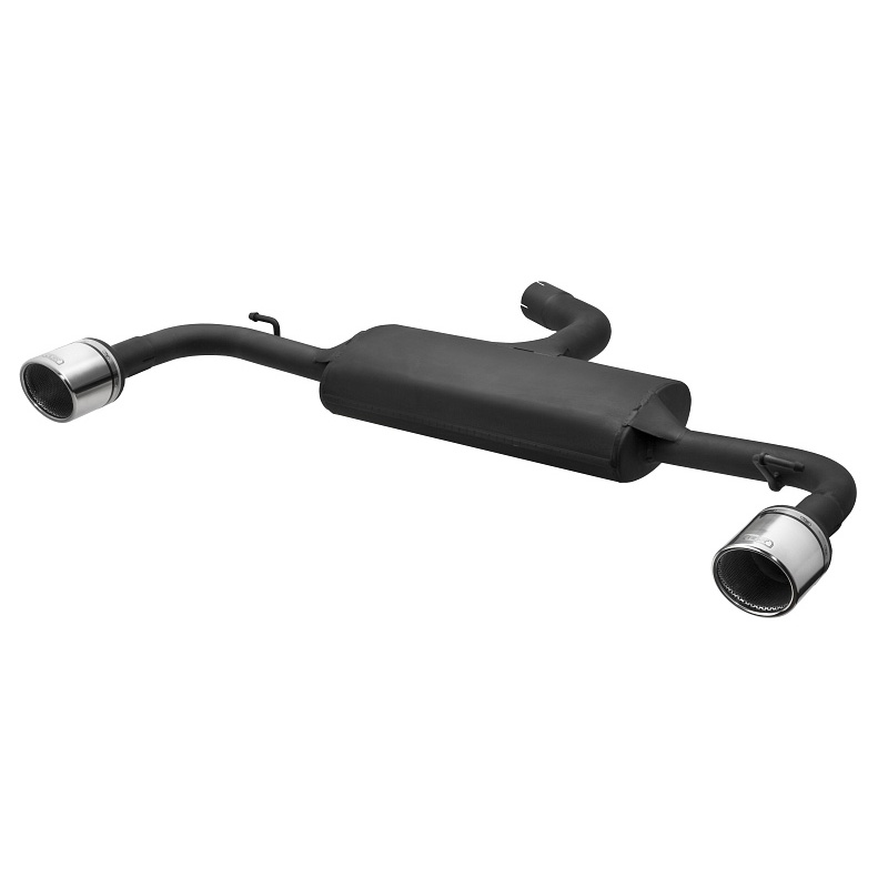 Double sport exhaust  Volkswagen Golf VII HB 3/5-doors1.4 TSi 90/103kW 2012- - 1x 90mm GTi-Look