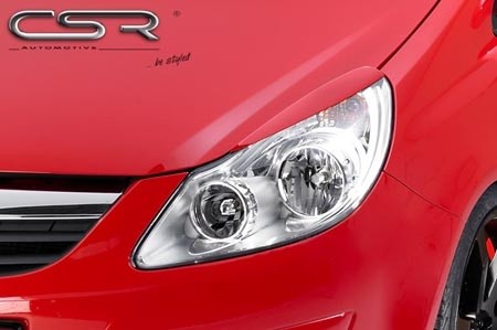 Koplampspoilers Opel Corsa D