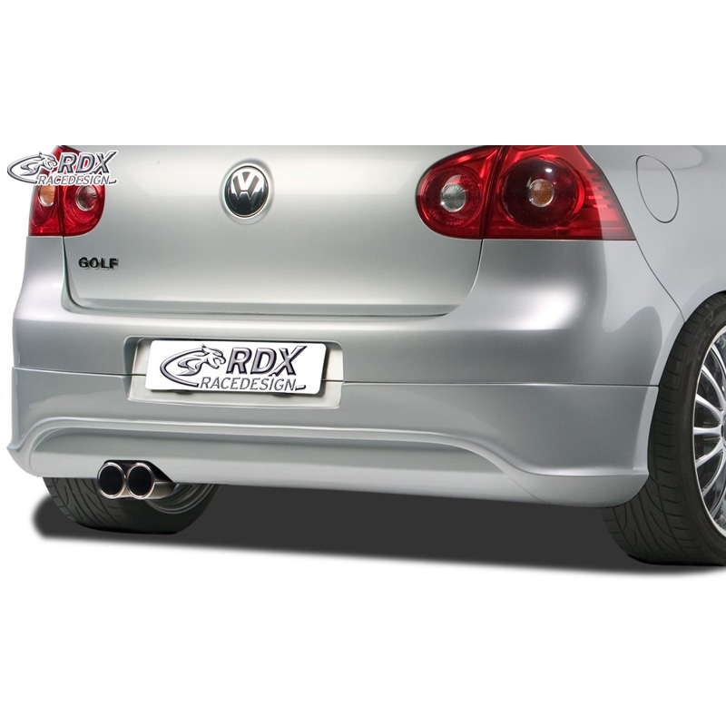 Rear bumper skirt  Volkswagen Golf V R32 Hatchback 3/5-doors 2003-2008 (exhaust left) excl. Variant/Plus (ABS)